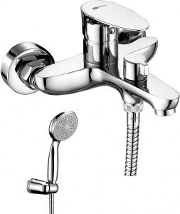 Смеситель Lemark Nero LM0214C для ванны с душем Смеситель Lemark Nero LM0214C для ванны с душем