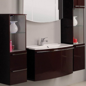 Тумба с раковиной Акватон Севилья 95 гранат Тумба с раковиной Акватон Севилья 95 гранат