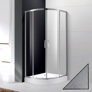 Душевой уголок Cezares Molveno R 2 90 P Cr стекло punto Душевой уголок Cezares Molveno R 2 90 P Cr стекло punto