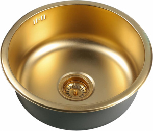 Мойка кухонная Zorg Inox Pvd SZR-450 bronze Мойка кухонная Zorg Inox Pvd SZR-450 bronze