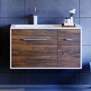 Тумба с раковиной Aqwella 5 stars Malaga 90 L крафт темный Тумба с раковиной Aqwella 5 stars Malaga 90 L крафт темный