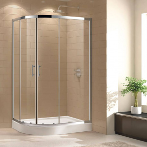 Душевой уголок Cezares ECO-O-RH-2-100/80-C-Cr стекло прозрачное Душевой уголок Cezares ECO-O-RH-2-100/80-C-Cr стекло прозрачное