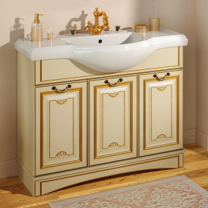 Тумба с раковиной Runo Венеция 105 Тумба с раковиной Runo Венеция 105