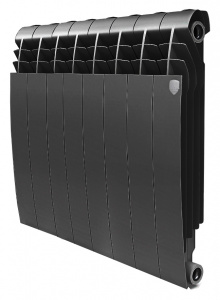 Радиатор биметаллический Royal Thermo BiLiner 500 8 секций, noir sable Радиатор биметаллический Royal Thermo BiLiner 500 8 секций, noir sable