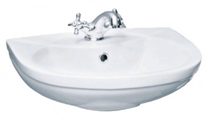 Раковина Rosa Комфорт белая