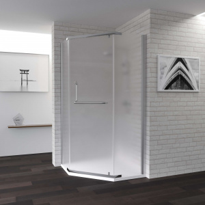 Душевой уголок RGW Passage PA-81 1000x1000x1950 профиль хром, стекло матовое Душевой уголок RGW Passage PA-81 1000x1000x1950 профиль хром, стекло матовое