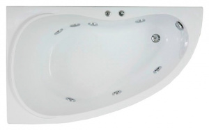 Акриловая ванна Bas Алегра 150x90 см L с г/м Акриловая ванна Bas Алегра 150x90 см L с г/м