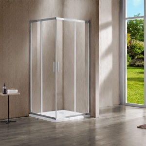 Душевой уголок Vincea Garda VSS-1G800CL 80х80 хром, стекло прозрачное Душевой уголок Vincea Garda VSS-1G800CL 80х80 хром, стекло прозрачное