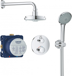 Душевой комплект Grohe Grohtherm 34735000 с термостатом Душевой комплект Grohe Grohtherm 34735000 с термостатом