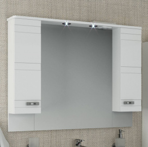 Зеркало-шкаф Runo Турин 105 Зеркало-шкаф Runo Турин 105