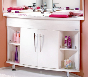 Тумба с раковиной Акватон Лас-Вегас 100 L угловая Тумба с раковиной Акватон Лас-Вегас 100 L угловая