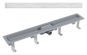 Душевой лоток AlcaPlast APZ8-Simple 750 с решеткой и опорами Душевой лоток AlcaPlast APZ8-Simple 750 с решеткой и опорами
