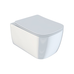 Унитаз подвесной IDDIS Bridge BRIRDSEi25 безободковый с микролифтом Унитаз подвесной IDDIS Bridge BRIRDSEi25 безободковый с микролифтом