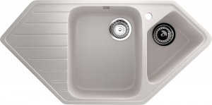 Мойка кухонная EcoStone ES-25-331 белая Мойка кухонная EcoStone ES-25-331 белая