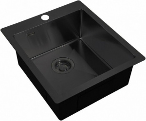 Мойка кухонная Zorg Light ZL R 450510 GRAFIT Мойка кухонная Zorg Light ZL R 450510 GRAFIT