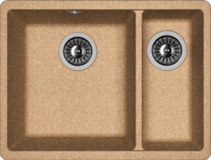Мойка кухонная Florentina Вега 335/160 коричневая Мойка кухонная Florentina Вега 335/160 коричневая