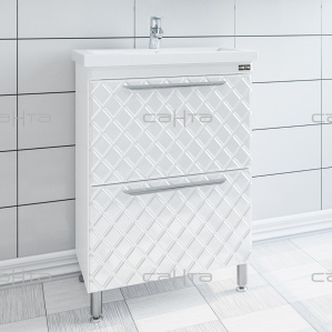 Тумба с раковиной СанТа Калипсо Люкс 60 напольная Тумба с раковиной СанТа Калипсо Люкс 60 напольная