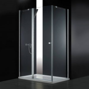 Душевой уголок Cezares Elena AH1 100/80 C Cr Душевой уголок Cezares Elena AH1 100/80 C Cr