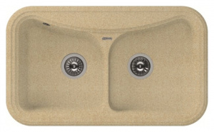 Мойка кухонная Florentina Крит 860 бежевый Мойка кухонная Florentina Крит 860 бежевый