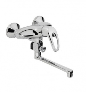 Смеситель для ванны Oras Safira с поворотным изливом 200мм Смеситель для ванны Oras Safira с поворотным изливом 200мм