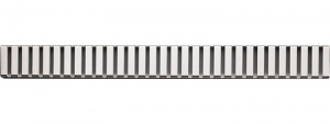 Решетка AlcaPlast Line 1050L глянцевая Решетка AlcaPlast Line 1050L глянцевая