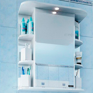 Зеркало-шкаф СанТа Герда 60 свет фацет Зеркало-шкаф СанТа Герда 60 свет фацет