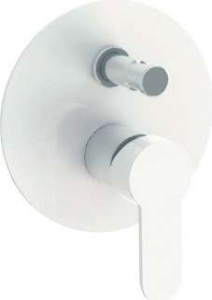 Смеситель Cezares Laconico C VDI BLC С ВНУТРЕННЕЙ ЧАСТЬЮ, белый Смеситель Cezares Laconico C VDI BLC С ВНУТРЕННЕЙ ЧАСТЬЮ, белый