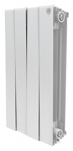 Радиатор биметаллический Royal Thermo Piano Forte 500 bianco traffico 4 секции, белый Радиатор биметаллический Royal Thermo Piano Forte 500 bianco traffico 4 секции, белый