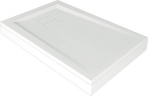 Поддон для душа Good Door Атриум 110x80 с ножками и экраном Поддон для душа Good Door Атриум 110x80 с ножками и экраном