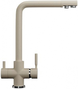 Смеситель EcoStone ES-08-328 бежевый для кухонной мойки