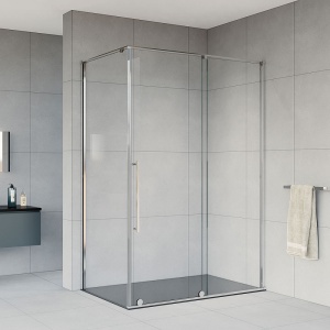 Душевой уголок Vincea Arno VSR-1A8014CL 140х80 хром, стекло прозрачное Душевой уголок Vincea Arno VSR-1A8014CL 140х80 хром, стекло прозрачное