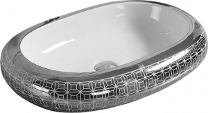 Раковина Melana MLN-7042SP-1 серебро Раковина Melana MLN-7042SP-1 серебро