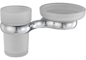 Стакан Wasserkraft Berkel K-6826 с мыльницей Стакан Wasserkraft Berkel K-6826 с мыльницей