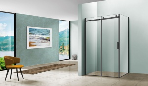 Душевой уголок Vincea Lugano VSR-1L8012CLB-1 120х80 черный, стекло прозрачное Душевой уголок Vincea Lugano VSR-1L8012CLB-1 120х80 черный, стекло прозрачное