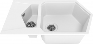 Мойка кухонная KitKraken Pond White белая Мойка кухонная KitKraken Pond White белая