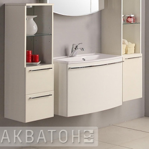 Тумба с раковиной Акватон Севилья 80 белый жемчуг Тумба с раковиной Акватон Севилья 80 белый жемчуг