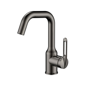 Смеситель для раковины Haiba HB10825-3, оружейная сталь Смеситель для раковины Haiba HB10825-3, оружейная сталь