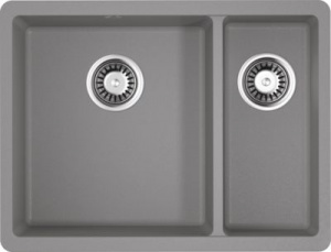 Мойка кухонная Omoikiri Kata 55-2-U-GR leningrad grey Мойка кухонная Omoikiri Kata 55-2-U-GR leningrad grey
