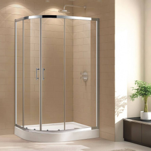 Душевой уголок Cezares Eco O-RH-2-120/90-C-Cr стекло прозрачное Душевой уголок Cezares Eco O-RH-2-120/90-C-Cr стекло прозрачное