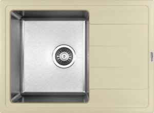 Мойка кухонная Florentina Комби 650 шампань Мойка кухонная Florentina Комби 650 шампань