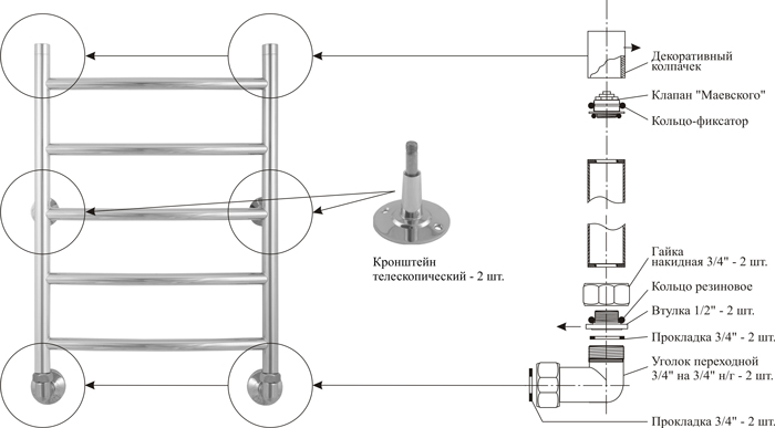 Какой полотенцесушитель лучше? Водяной или электрический?