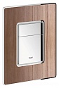 Кнопка смыва Grohe Skate Cosmopolitan орех