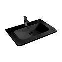 Раковина VCB-1RA600B из камня, цвет черный