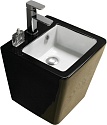 Рукомойник Melana 805-500VBW черно-белый
