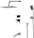 Душевой комплект Lemark Unit LM4522C С ВНУТРЕННЕЙ ЧАСТЬЮ