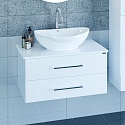 Тумба с раковиной СанТа Вегас 80 подвесная