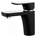 Смеситель D&K Berlin Technishe для раковины, черный