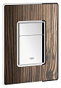 Кнопка смыва Grohe Skate Cosmopolitan макассар