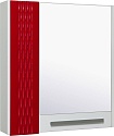 Зеркало-шкаф Runo Мира 65 R красное