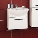 Тумба с раковиной Акватон Ария 50 белая